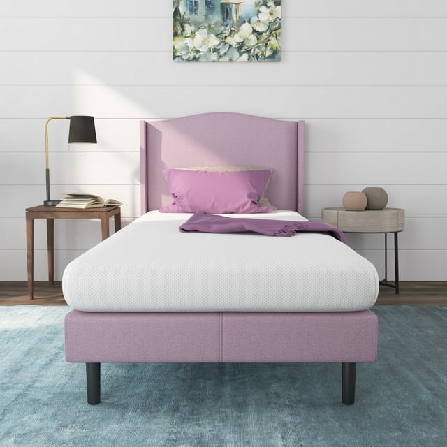 NapQueen Rainbow 5" Twin, Memory Foam Mattress, White