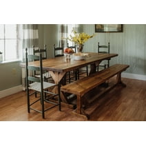 Napa East Mill and Foundry Solid Wood Dining Table in Early American/Natural