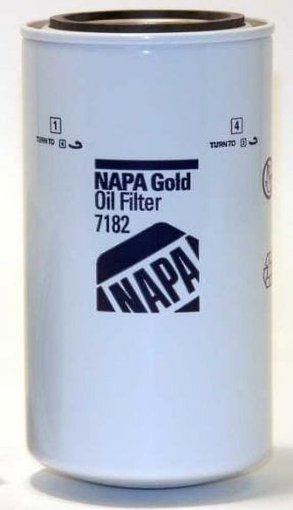 Napa Gold 7182 Oil Filter with 45% More Dirt Capacity and Comprehensive ...