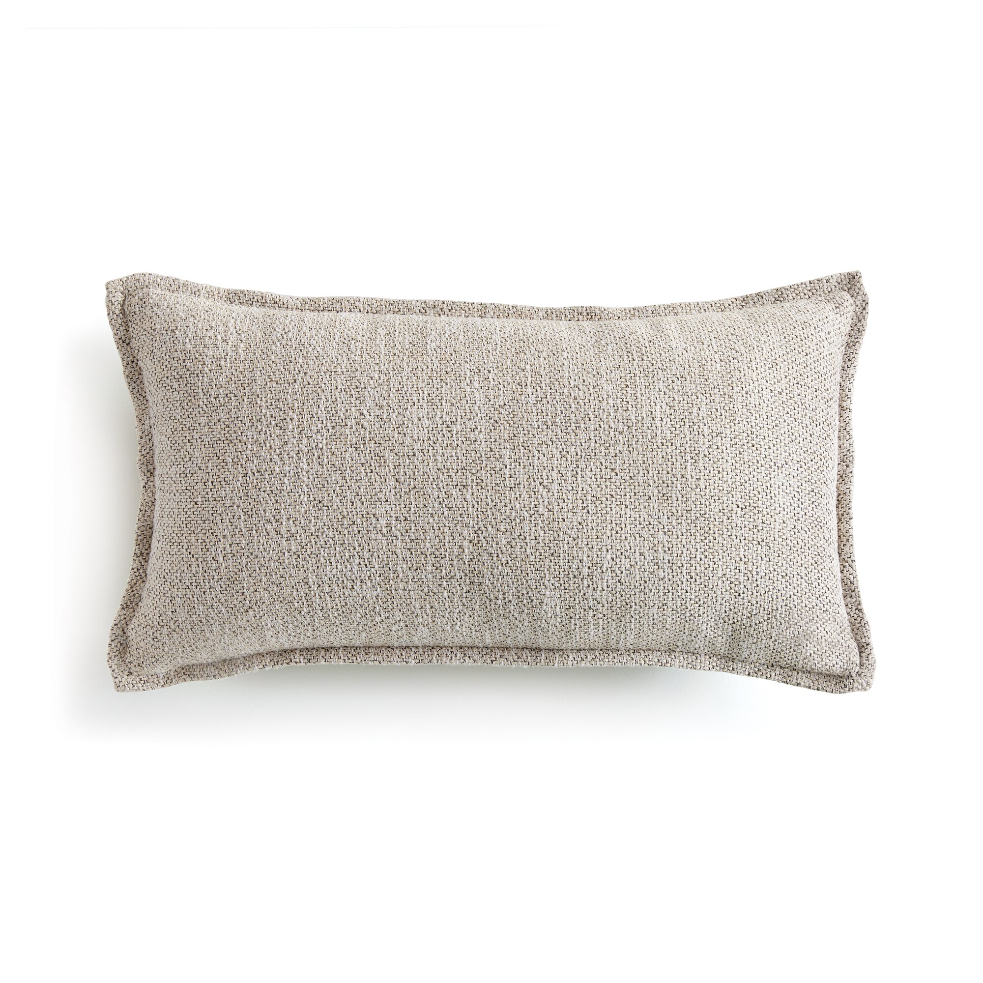 Napa Home & Garden Indoor/Outdoor Accent Pillows Gray Woven Lumbar