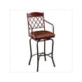thumbnail image 1 of Pastel Furniture Napa Ridge 26" Swivel Counter Stool in Coffee, 1 of 1