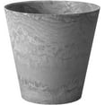 Napa Round Planter, Gray, 6"