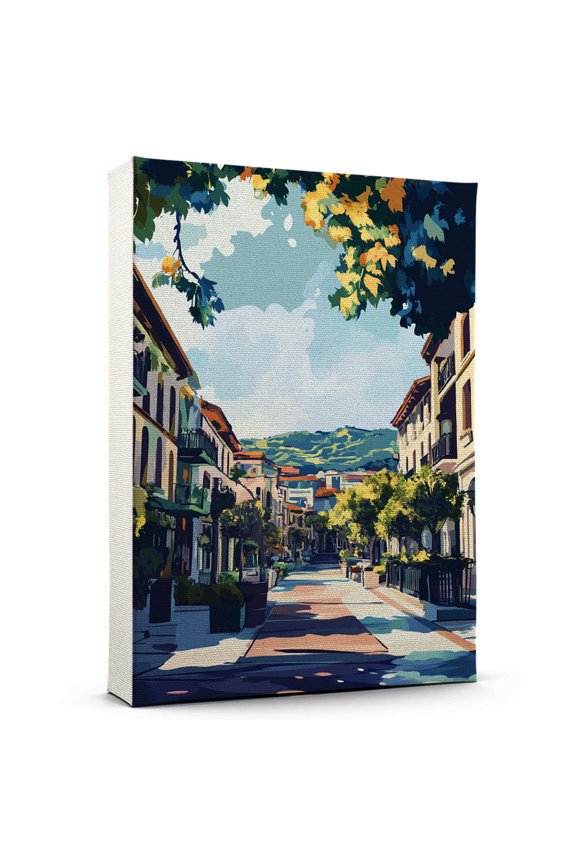 Napa Travel Canvass, California Canvass Wall Art, Napa Canvas Decor Paintings, California Pictures Canvas - 101AZ937
