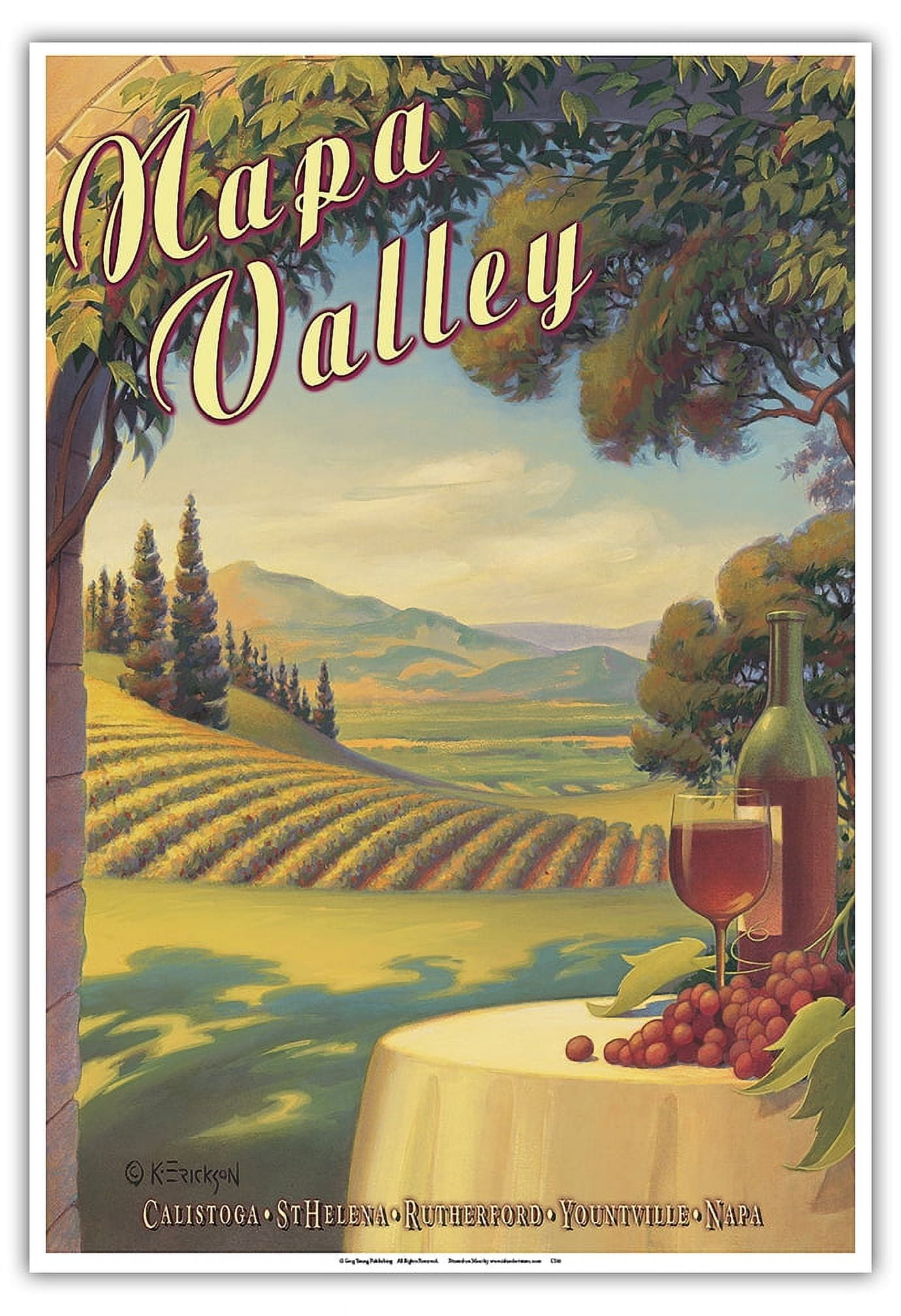 Napa Valley California Wine Country Calistoga St. Helena Rutherford Yountville Napa