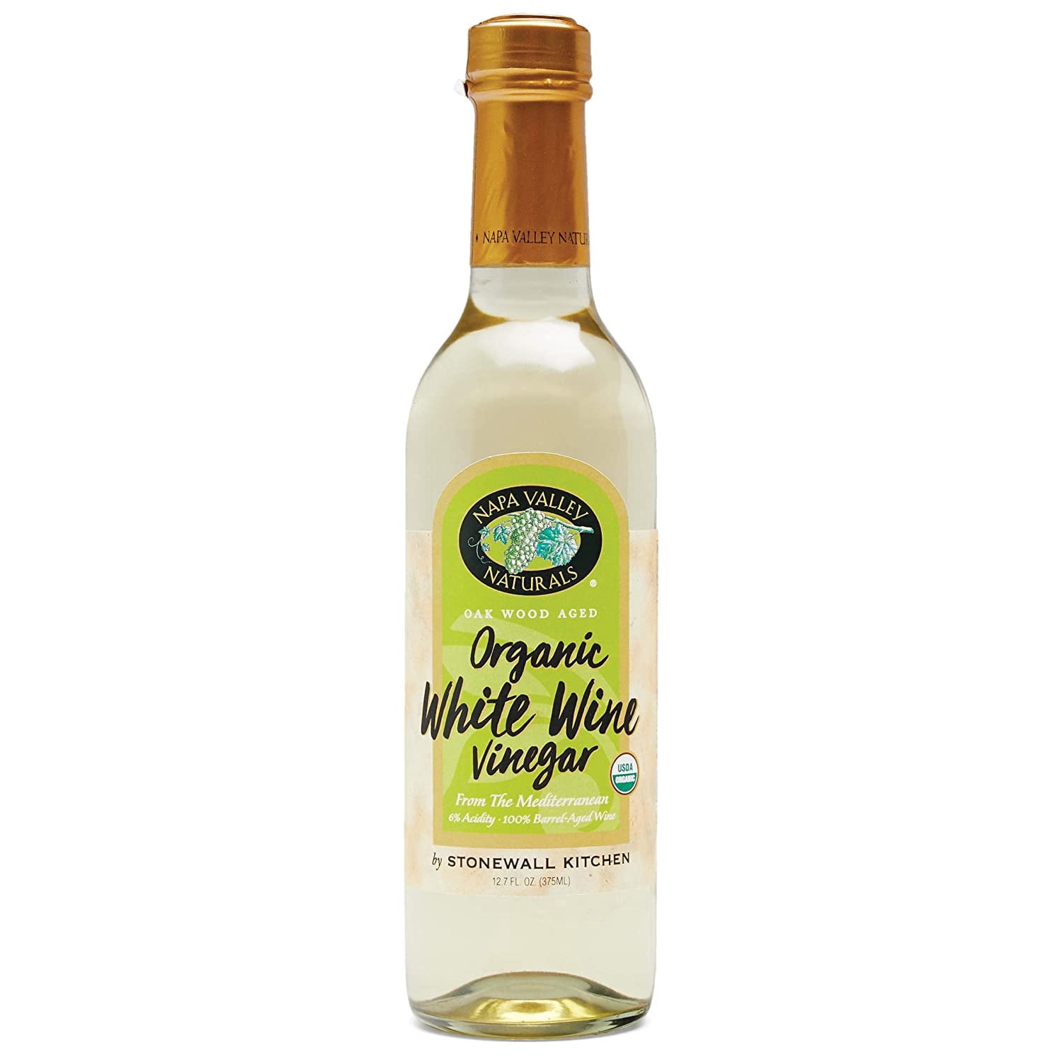 Napa Valley Naturals Organic White Wine Vinegar, 12.7 Ounce (2-Pack)