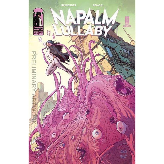 Napalm Lullaby #5B VF ; Image Comic Book