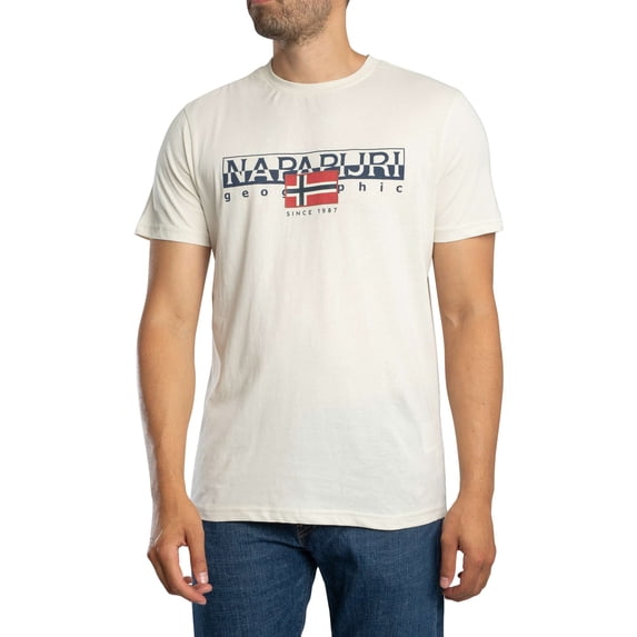 Napapijri Aylmer Graphic T-Shirt, Beige