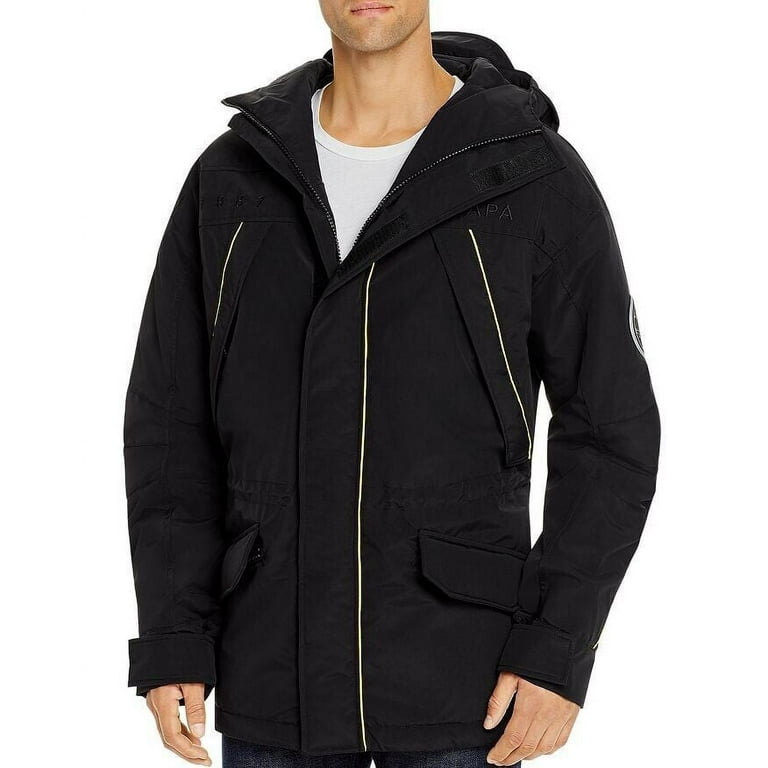 Napapijri Mens Epoch Cold Weather Short Coat in Black Size Small Walmart