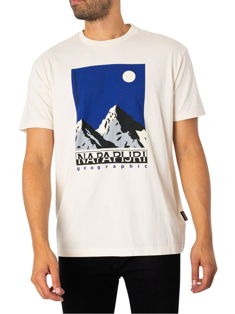 送料込★NAPAPIJRI★半袖クルーネックTシャツ S-Telemark 1 Napapijri S-Telemark T-Shirt, White - Walmart.com