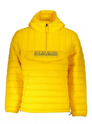 Napapijri yellow teddy hoodie online