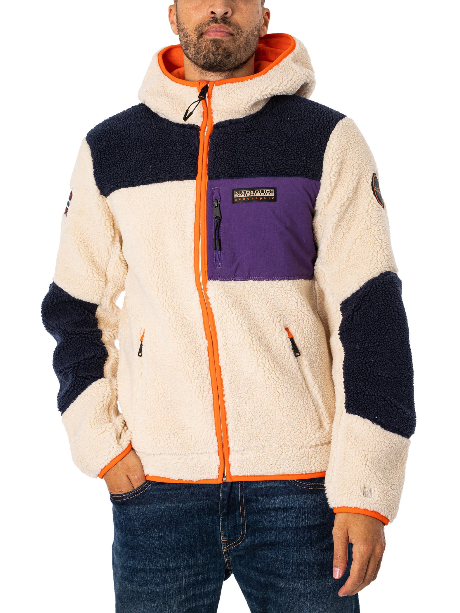 Napapijri yupik fleece jacket online