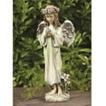 thumbnail image 1 of Napco Little Girl Angel Holding Bird Garden Statue, 1 of 1