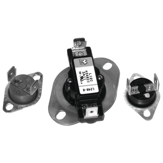 Napco LA1053 Dryer Thermostat & Fuse Kit Speed Queen, Silver