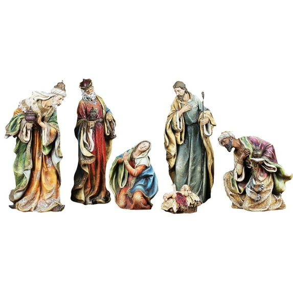 Napco Nativity Set, Set of 6