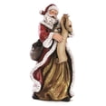 thumbnail image 1 of Napco  Santa with List & Cardinal Figure - Red 3 lbs, 1 of 1