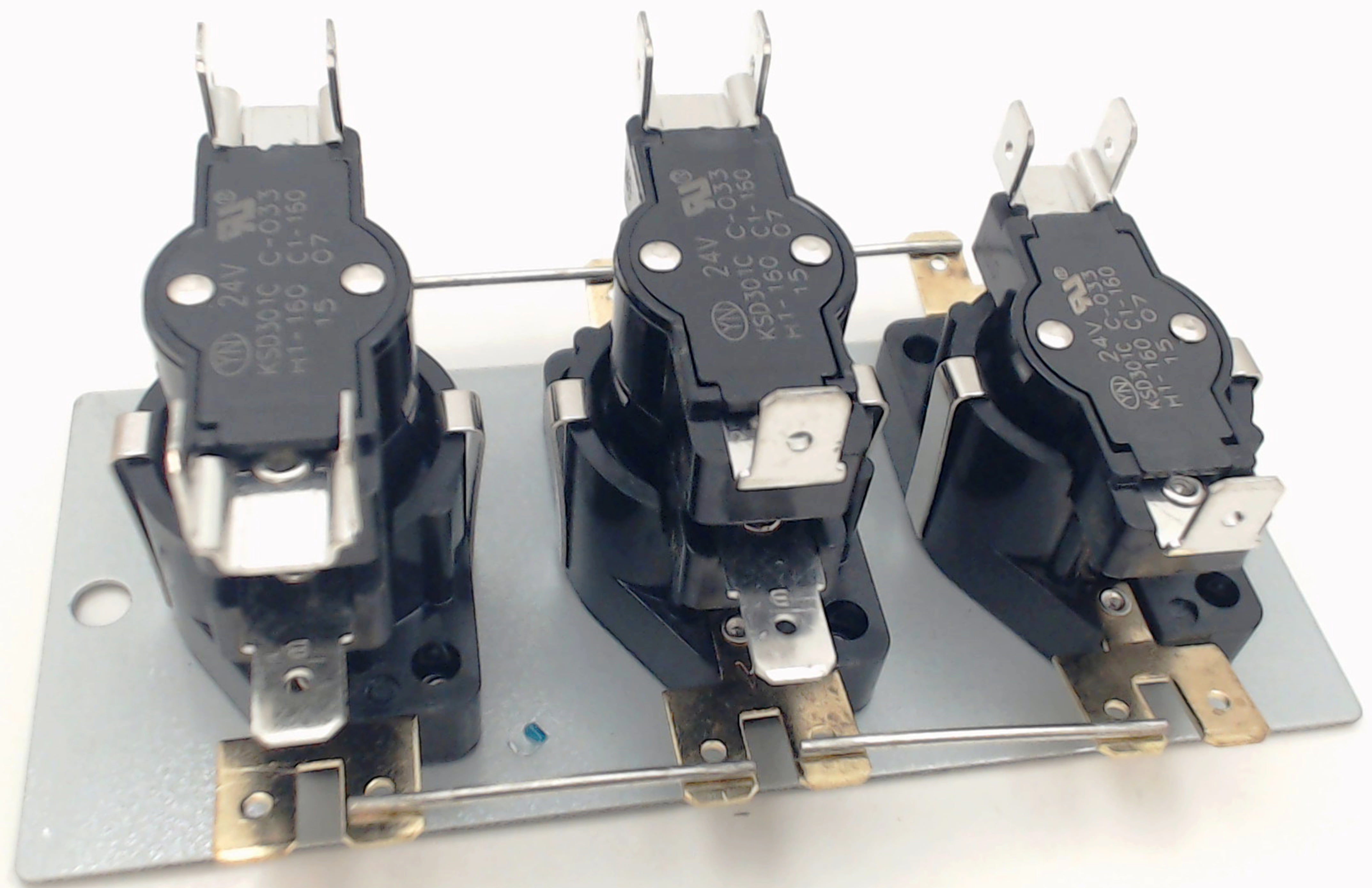 Napco Time Delay Fan Relay 1 SPST, 2 DPDT, Switch, 24 V, 24A3414