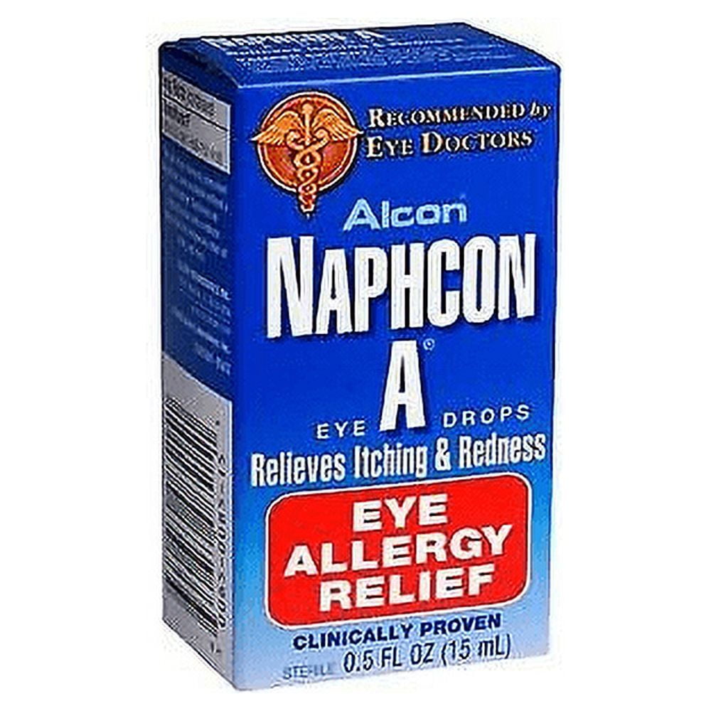 Naphcon A Antihistamine Eye Drops For Eye Allergy Relief, 15 Ml