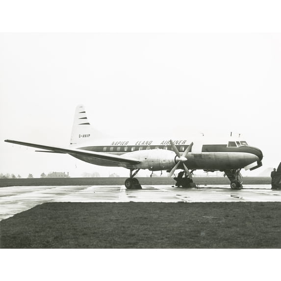 Napier Eland Airliner G Anvp A Convair Liner Print By The Institution Of Mechanical Engineers Mary Evans