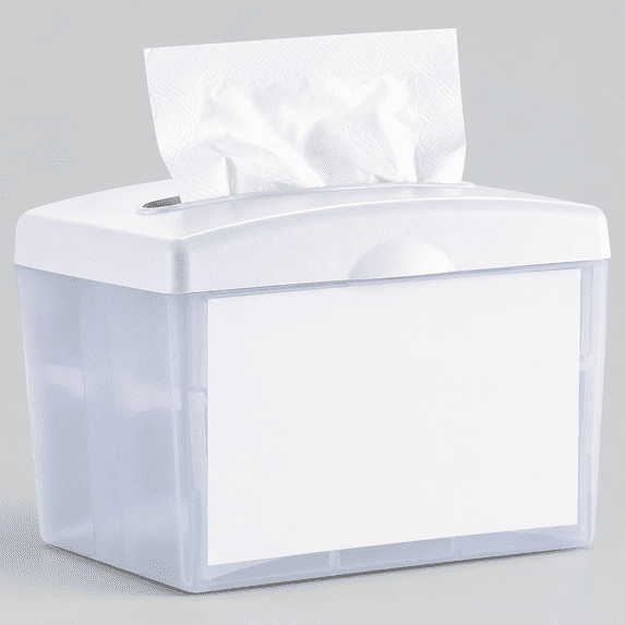 Napiken Napkin Dispenser, White - Walmart.com
