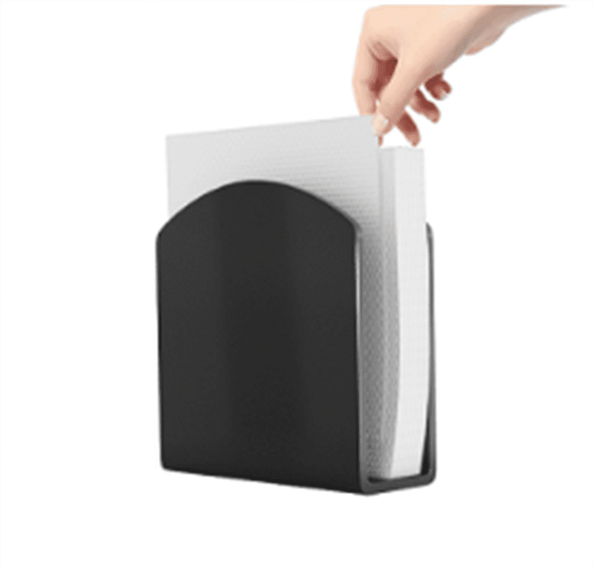 Napkin Holder Black Thickened Acrylic Napkin Holders for Tables, Black Paper Napkin Holder Stand ...