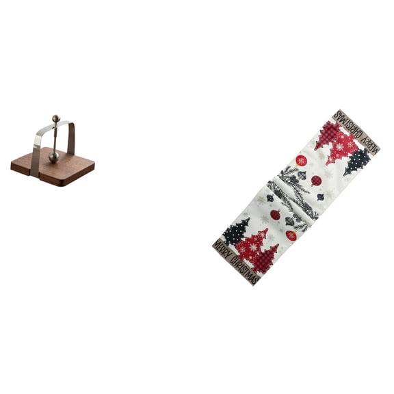 Napkin Holder Desk Organizer Tissue Dispenser Stainless Steel Construction for Cafe Office Dining Room