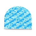 thumbnail image 1 of Napkin Holder Sky Blue Swirl Thick U Shape Acrylic Non Slip Space Saving for Kitchen, 1 of 9