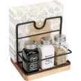 thumbnail image 1 of Napkin Holder for Table Metal Napkin Holder with Salt and Pepper Shakers Caddy Modern Napkin Dispenser for Table Kitchen Dining Table Decor Not Including Salt and Pepper Shakers, 1 of 6