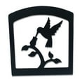 thumbnail image 1 of Napkin Holder with Metal Body and Hummingbird Design, Black, 1 of 2