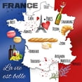 thumbnail image 1 of Napkin/Luncheon- "La Vie Est Belle" (A Beautiful Life) -Pkg of 20, 3-ply Paper, 1 of 1