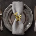thumbnail image 1 of Gold Napkin Rings Holder in Stag Design Festive Table Decor Setting and Favor for Thanksgiving Fall Autumn Holiday Wedding Birthday Thanksgiving Banquet Housewarming Gift Set of 16, 1 of 8