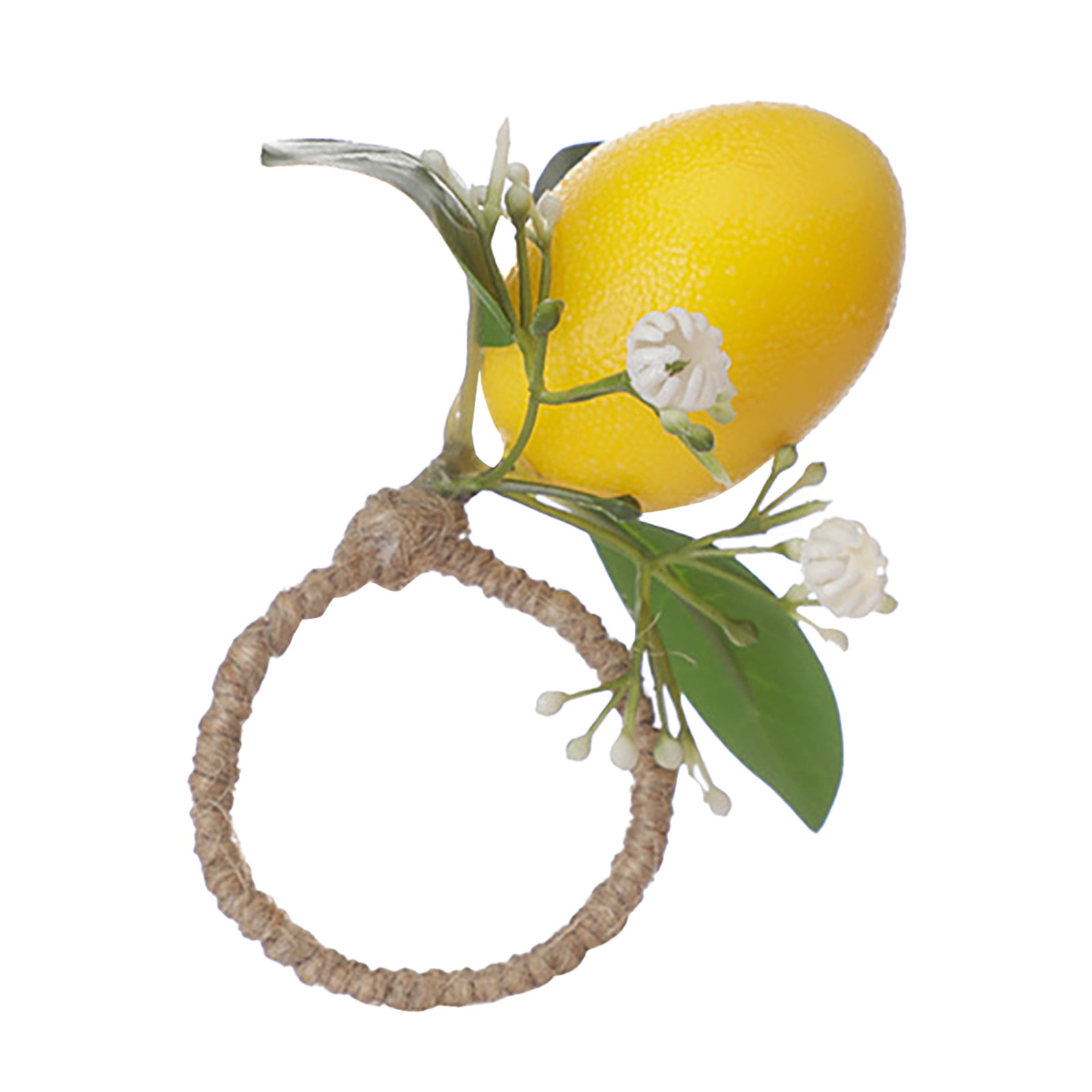 Napkin Rings Jute Napkin Ring Handmade Greenery Napkin Ring Holders