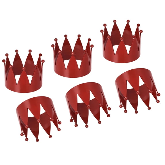 Napkin Rings Napkin Buckles for Table Dining Holiday Party DIY Red