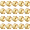 thumbnail image 1 of Napkin Rings - Round Napkin Holder Rings for Dinning Table Parties Weddings Family Gather- Holiday Banquet Christmas Dinner Serviette Buckles Decor (20 Set Gold), 1 of 14