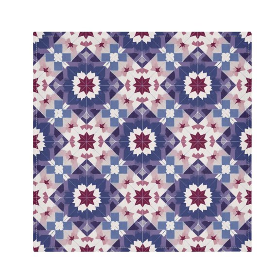 Napkin Satin Napkin 20*20 Inchx1 Kitchen Towel Dinner Plate Towel Decorative Towel Napkin Tea Towel Suitable For Kitchen Table Plum Tile Red White Accents