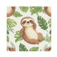 thumbnail image 1 of Napkin Satin Napkin 20*20Inchx1 Kitchen Towel Dinner Plate Towel Decorative Towel Napkin Tea Towel Suitable For Kitchen Table Cartoon Sloth, 1 of 8