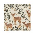 thumbnail image 1 of Napkin Satin Napkin 20*20Inchx4 Kitchen Towel Dinner Plate Towel Decorative Towel Napkin Tea Towel Suitable For Kitchen Table Lovely Deer1, 1 of 8