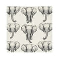 thumbnail image 1 of Napkin Satin Napkin 20*20Inchx6 Kitchen Towel Dinner Plate Towel Decorative Towel Napkin Tea Towel Suitable For Kitchen Table Gray Elephant Pattern, 1 of 8