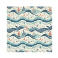 thumbnail image 1 of Napkin Satin Napkin 20*20Inchx6 Kitchen Towel Dinner Plate Towel Decorative Towel Napkin Tea Towel Suitable For Kitchen Table Sea Boat, 1 of 8