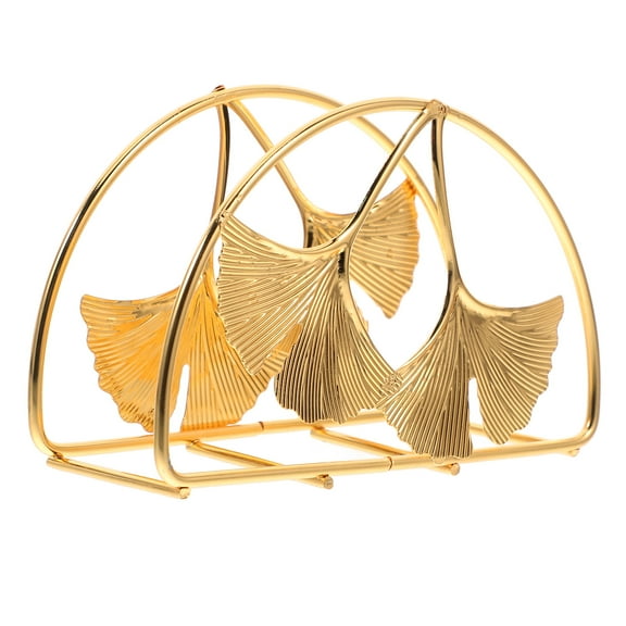 Napkin Tissue Rack Paper Towel Holder 11.50X7.80X4.30CM Golden