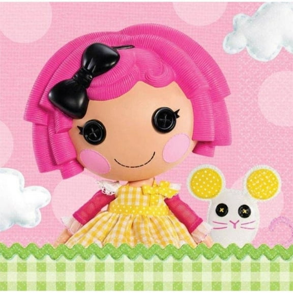 Napkins - Lalaloopsy - Large - Paper - 2Ply - 16ct - 13 X 13 in