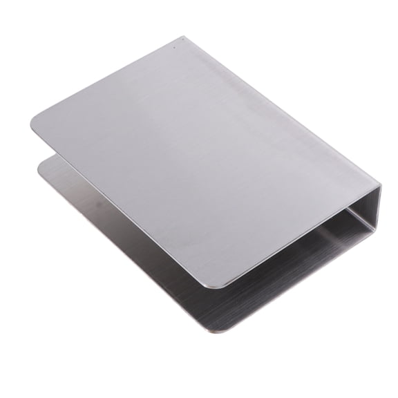 OATIPHO Paper Towel Holder in Plated Silver Stainless Steel with Integrated Design for Any Interior
