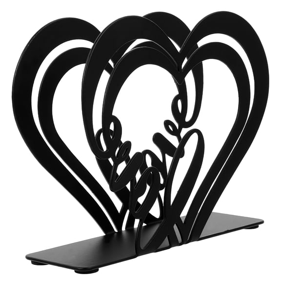 Napkins Valentine Day Table Decorations Love Holder Restaurant Wrought Iron