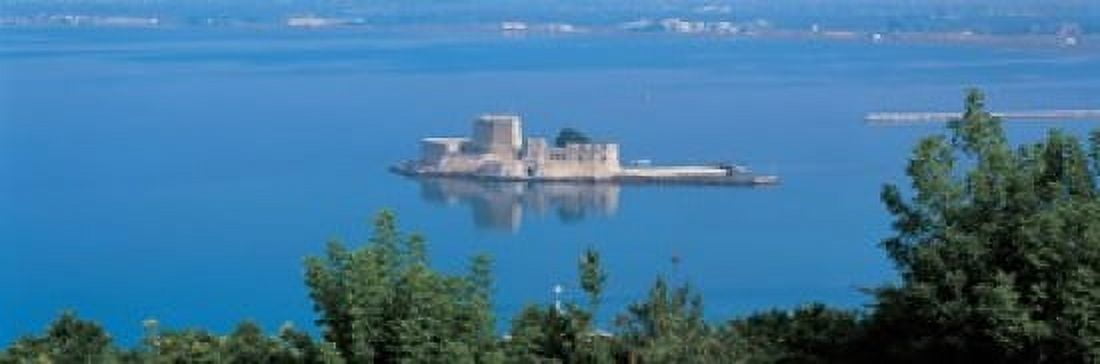 Napleon Burdzi Island Greece Canvas Art - Panoramic Images (36 x 12)