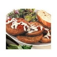 Naples Breaded Peeled Eggplant Cutlet, 5 Pound 2 per case.
