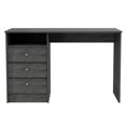thumbnail image 1 of Andalucia 3 Drawer Computer Desk, One Shelf, 1 of 11