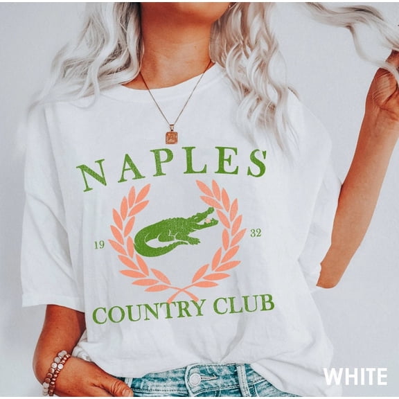 Naples Country Club - Golf - Florida - Gator T-Shirt, Unisex T-Shirt