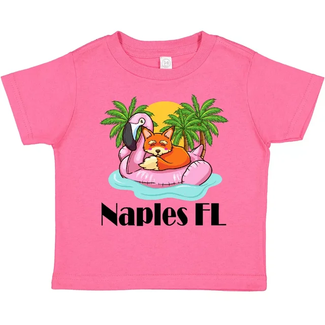 Naples Florida Beach Vacation Toddler T-Shirt Souvenir Summer Spring Baby Clothing, Gift for Kids, Cute Baby Shirt, Gift For Toddler