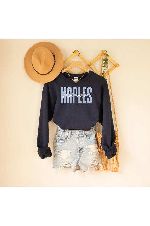 Naples Florida Crewneck Sweatshirt, Naples Sweatshirt, Naples Florida Vacation Shirt, Family Vacation Shirts, Florida Vacation Shirts Sweatshirt All Size S-5XL
