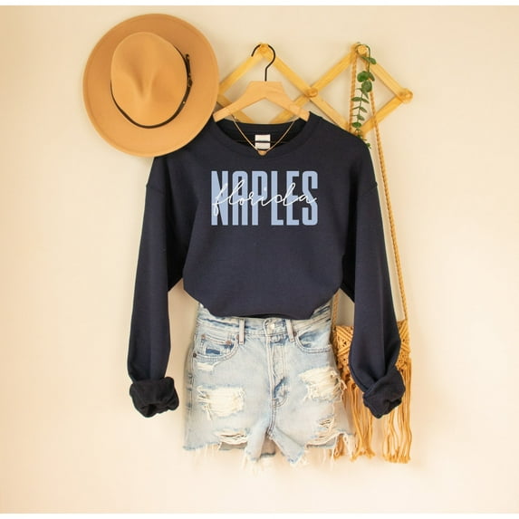 Naples Florida Crewneck Sweatshirt, Naples Sweatshirt, Naples Florida Vacation Shirt, Family Vacation Shirts, Florida Vacation Shirts Tshirt All Size S-5XL