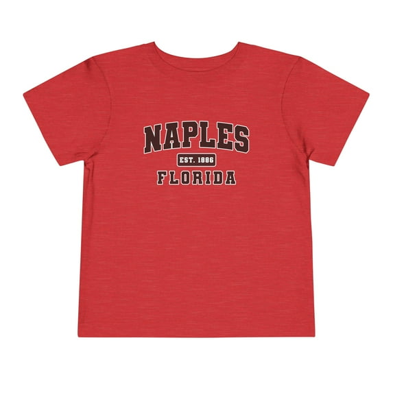 Naples Florida FL Trip Vacation Toddler Shirt Gifts Boy Girl Size 2T-5T